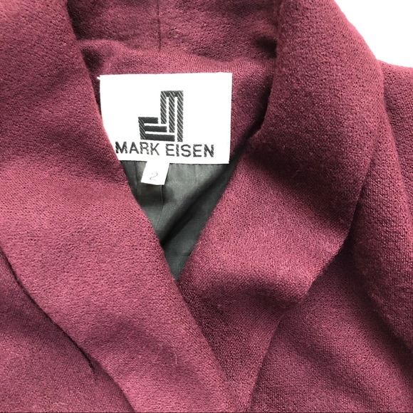 Mark Eisen Merino Wool Blazer - Picture 6 of 8